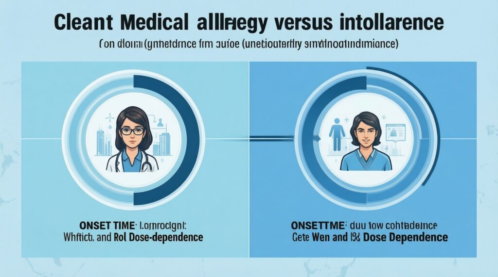 Аллергия vs непереносимость: как отличить и какие тесты имеют смысл - иллюстрация