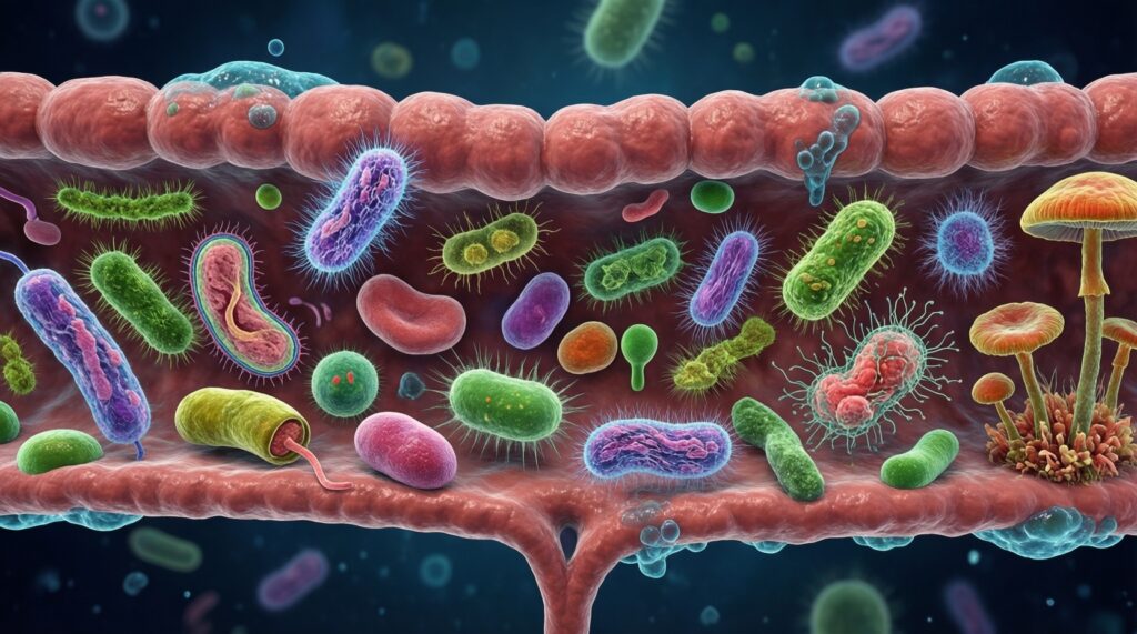 Здоровье кишечника и микробиом: как питание меняет самочувствие и иммунитет - иллюстрация