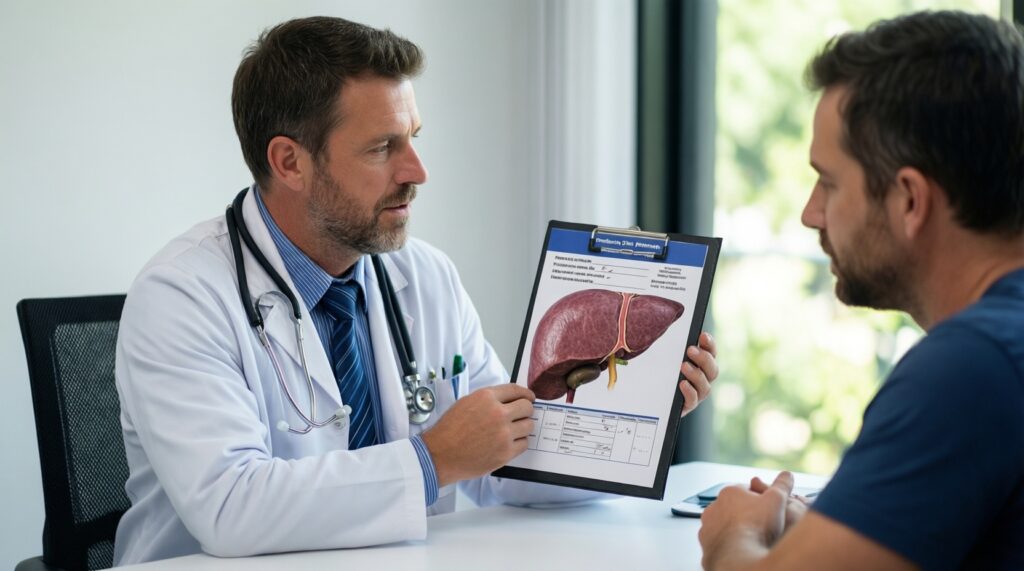 Здоровье печени: неалкогольная жировая болезнь и её скрытые симптомы - иллюстрация