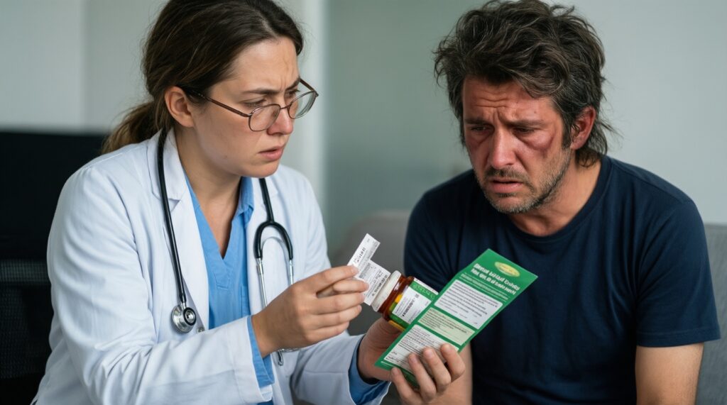 Побочные эффекты лекарств: как читать инструкции и не пропустить опасное - иллюстрация