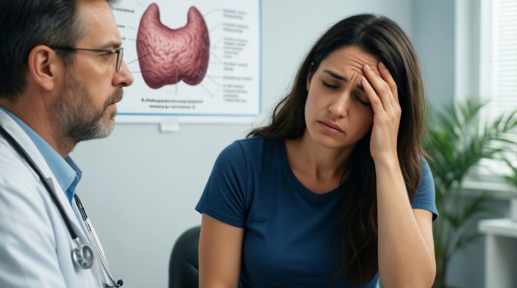 Щитовидная железа: частые симптомы, которые легко перепутать с усталостью - иллюстрация