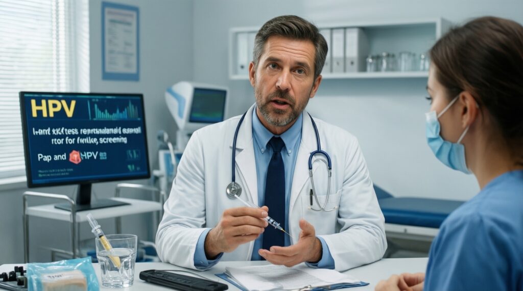 Женское здоровье: что важно знать о ПАП-тесте, ВПЧ и профилактике рака шейки матки - иллюстрация