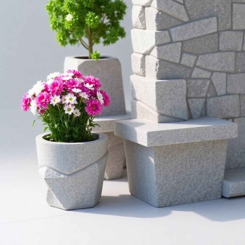 Купить каменную крошку в мешках для декоративного оформления участков